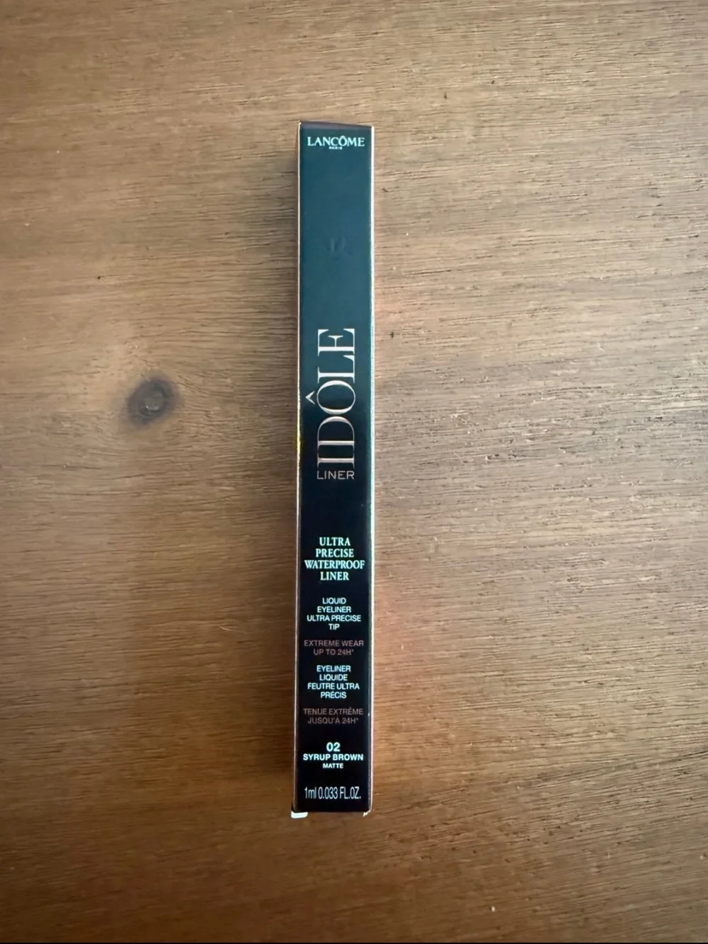 NIB Lancôme Idole Liner - 02 Syrup Brown Matte